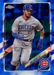 2021 Topps Chrome Sapphire Edition Base Set Kris Bryant #660 card