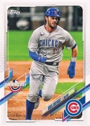 2021 Topps Opening Day Base Set Kris Bryant #100 card