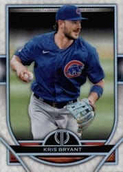 2021 Topps Tribute Base Set Kris Bryant #65 card