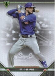 2021 Topps Triple Threads Base Set Kris Bryant #29 card