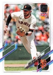 2021 Topps UK Edition Base Set Kris Bryant #186 card