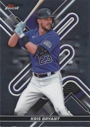 2022 Finest Base Set Kris Bryant #86 card