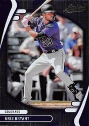 2022 Panini Absolute Base Set Kris Bryant #46 card