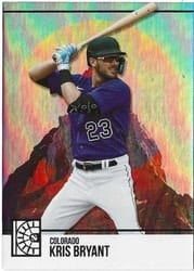 2022 Panini Capstone Summit Kris Bryant #S-13 card