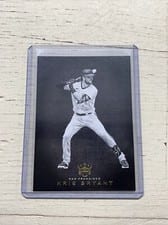 2022 Panini Diamond Kings Blackout Kris Bryant #BO-8 card
