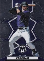 2022 Panini Mosaic Base Set Kris Bryant #23 card