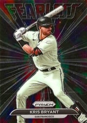 2022 Panini Prizm Fearless Kris Bryant #FL-20 card