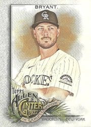 2022 Topps Allen & Ginter Base Set Kris Bryant #24 card