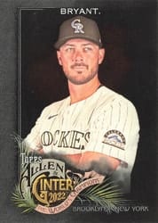 2022 Topps Allen & Ginter X Base Set Kris Bryant #24 card