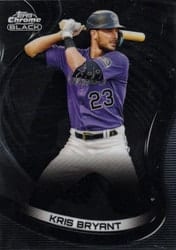 2022 Topps Chrome Black Base Set Kris Bryant #11 card