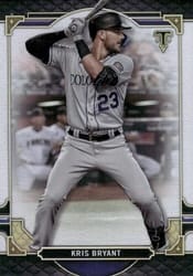 2022 Topps Triple Threads Base Set Kris Bryant #57 card