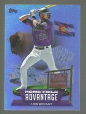 2022 Topps Update Home Field Advantage Kris Bryant #HA-27 card