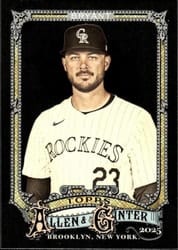 2025 Topps Allen & Ginter X Base Set Kris Bryant #49 card