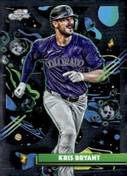 2025 Topps Cosmic Chrome Base Set Kris Bryant #61 card