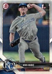 2018 Bowman Draft Base Set Kris Bubic #BD-39 card