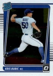 2021 Donruss Optic Base Set Kris Bubic #71 card