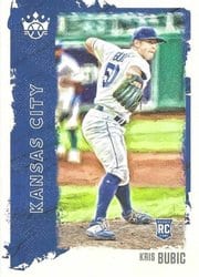 2021 Panini Diamond Kings Base Set Kris Bubic #134 card