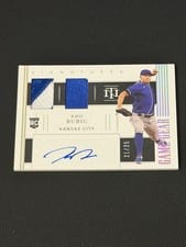 2021 Panini National Treasures Game Gear Materials Signatures Triples Kris Bubic #GGS-KB card