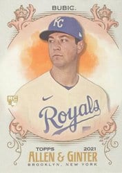 2021 Topps Allen & Ginter Base Set Kris Bubic #135 card