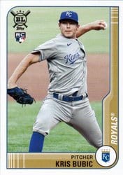 2021 Topps Big League Base Set Kris Bubic #215 card