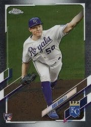 2021 Topps Chrome Base Set Kris Bubic #20 card