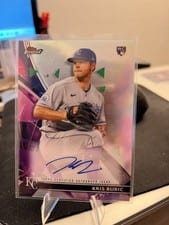2021 Topps Finest Autographs Kris Bubic #FA-KB card
