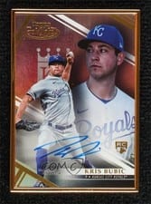 2021 Topps Gold Label Framed Autographs Kris Bubic #FA-KB card