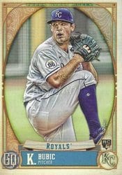 2021 Topps Gypsy Queen Base Set Kris Bubic #88 card
