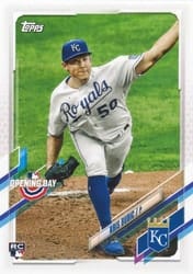 2021 Topps Opening Day Base Set Kris Bubic #113 card
