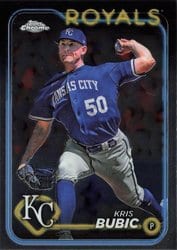 2024 Topps Chrome Update Base Set Kris Bubic #USC85 card