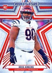 2024 Panini Rookies & Stars Base Set Kris Jenkins #165 card