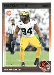 2024 Score Base Set Kris Jenkins #361 card