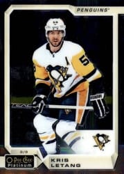 2018-19 O-Pee-Chee Platinum Base Set Kris Letang #111 card