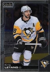 2020-21 O-Pee-Chee Platinum Base Set Kris Letang #24 card
