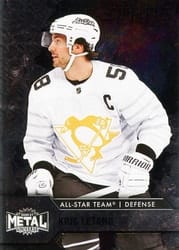 2020-21 SkyBox Metal Universe Base Set Kris Letang #156 card