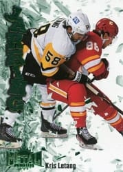 2022-23 SkyBox Metal Universe Jarring Kris Letang #JR-12 card