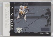 2024-25 Upper Deck Black Diamond Exquisite Collection Moments Kris Letang #M-KL card