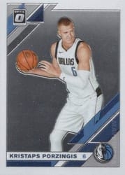 2019-20 Donruss Optic Base Set Kristaps Porzingis #36 card