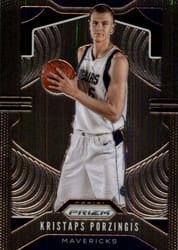 2019-20 Panini Prizm Base Set Kristaps Porzingis #76 card