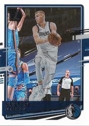 2020-21 Clearly Donruss Base Set Kristaps Porzingis #9 card