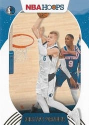 2020-21 Hoops Winter Base Set Kristaps Porzingis #136 card