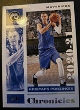 2020-21 Panini Chronicles Base Set Kristaps Porzingis #15 card