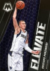 2020-21 Panini Mosaic Elevate Kristaps Porzingis #7 card