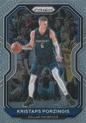 2020-21 Panini Prizm Base Set Kristaps Porzingis #18 card
