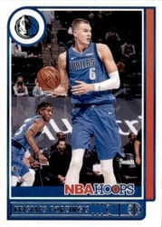 2021-22 Hoops Base Set Kristaps Porzingis #82 card