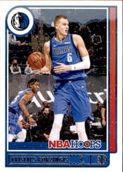 2021-22 Hoops Winter Base Set Kristaps Porzingis #82 card