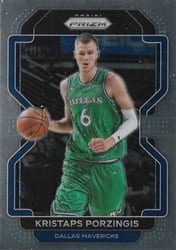 2021-22 Panini Prizm Base Set Kristaps Porzingis #74 card