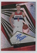 2021-22 Panini Revolution Autographs Kristaps Porzingis #AG-KPZ card