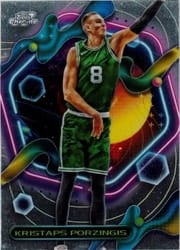 2023-24 Topps Chrome Cosmic Base Set Kristaps Porzingis #10 card