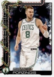 2025-26 Topps Holiday Base Set Kristaps Porzingis #H3 card